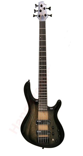 Cort C5-Plus-ZBMH-TBB Бас-гитара 5-ти струнная, коричневый санберст.
