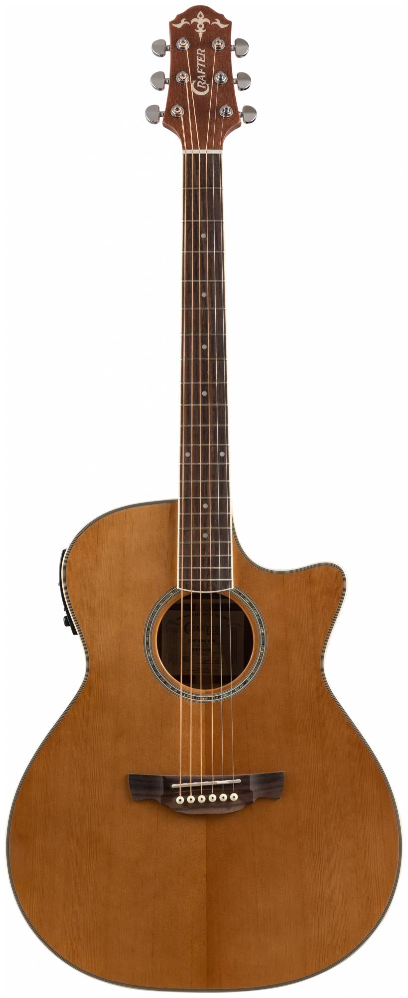 CRAFTER GAE-8/N VVS - Гитара электроакустическая шестиструнная CRAFTER GAE-8/N VVS - Гитара электроакустическая шестиструнная