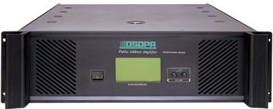 DSPPA PC-3700 Усилитель мощности 1500Вт\100В выход или 4-16 Ом, LED индикатор, Jack-XLR разъемы вх/вых, защита, дистанционное управление с РС