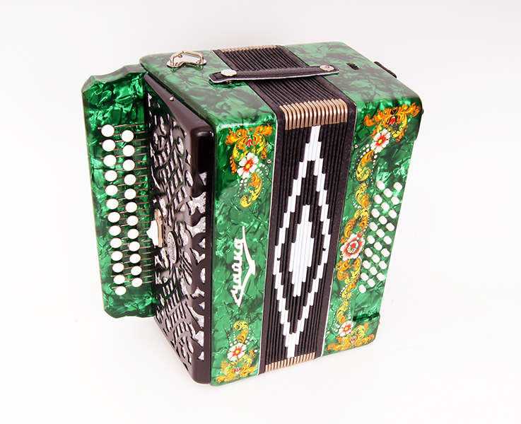 S5XL-A-GR Гармонь "Чайка 314" 25х25-III-2, зеленая, Шуйская гармонь S5XL-A-GR Гармонь "Чайка 314" 25х25-III-2, зеленая, Шуйская гармонь