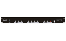 IMLIGHT DIMMER control-3 Пульт управления темнителем, 3 зоны, 4 пресета, выбор скорости нарастания, выход DMX-512, высота 1U, монтаж в рек
