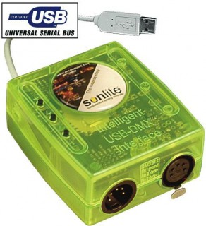 SUNLITE SUITE2-FC USB-Интерфейс с программным обеспечением SUITE2, ESA PRO. 3 x 512 каналов вживую, 2 x 512 каналов в режиме Stand Alone - , 250 сцен. воспроизведение сцен с привязкой по времени, Ethernet outs - 4x512, питание: 5В/500мА (DC),
