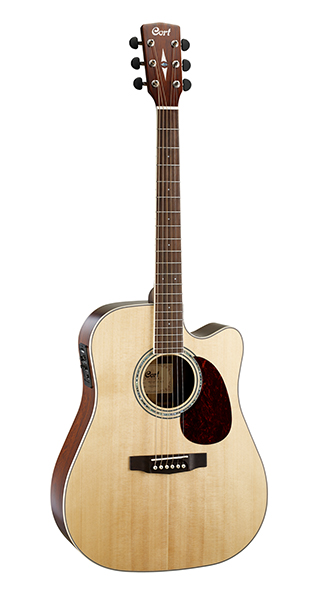 Cort MR710F-MD-NAT MR Series Электро-акустическая гитара, с вырезом, цвет натуральный, Cort