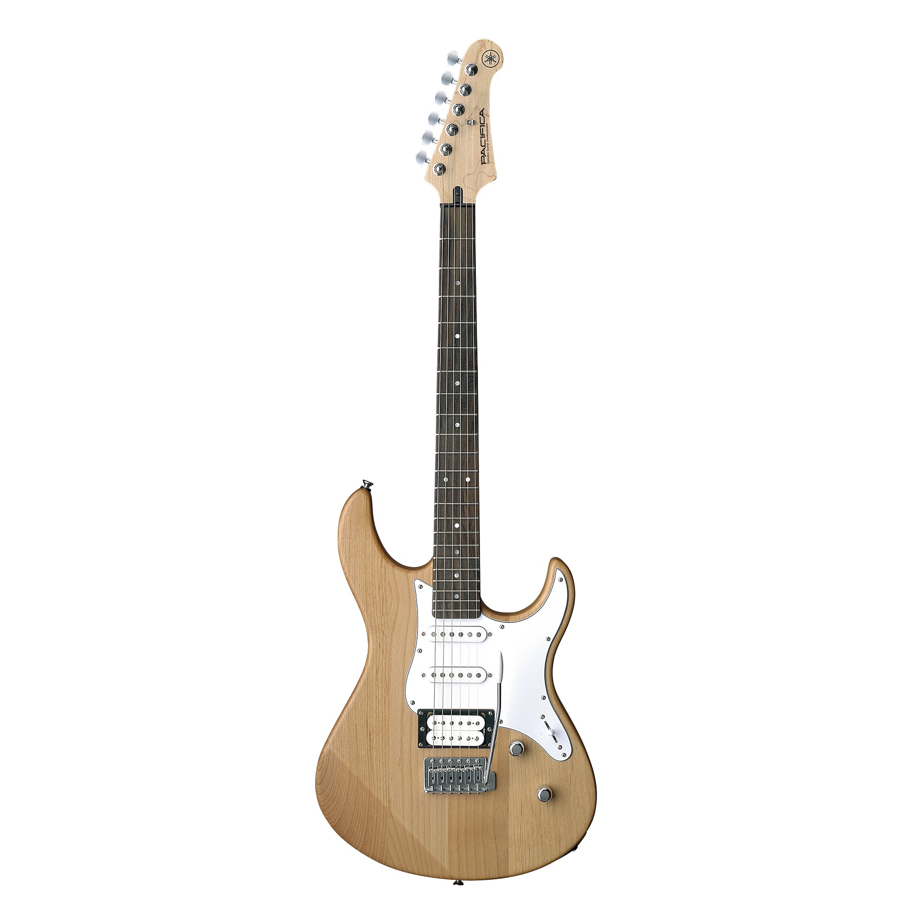 Yamaha Pacifica-112J YNS -  электрогитара типа страт, S-S-H, V+T+5W, цвет Жёлтый натурал сатин