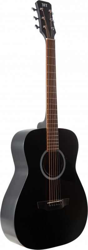 JET JF-155 BKS - акустическая гитара, цвет черный