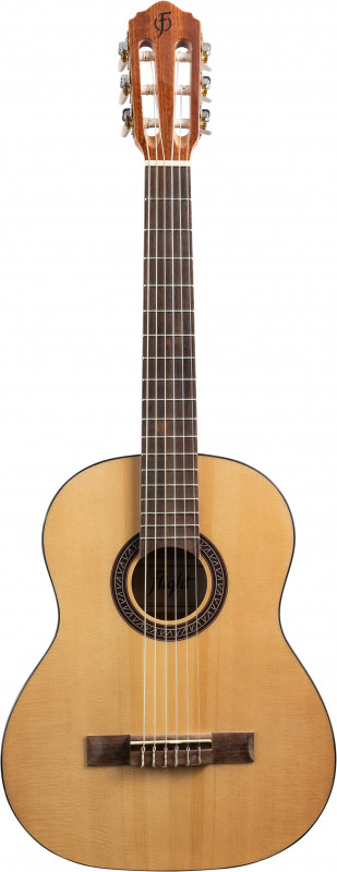 FLIGHT C-120 NA 1/2 - уменьшенная классич. гитара 1/2, верхн. дека-ель, корпус-сапеле,цвет натурал