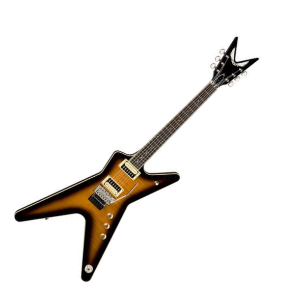 Dean ML 79 F TBZ - электрогитара,22 лада,24 3/4,HH,2V+1T,FR,цвет – натур.санберст