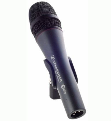 Sennheiser E865 - Конденсаторный вокальный микрофон, суперкардиоида, 20 - 20000 Гц, 350 Ом
