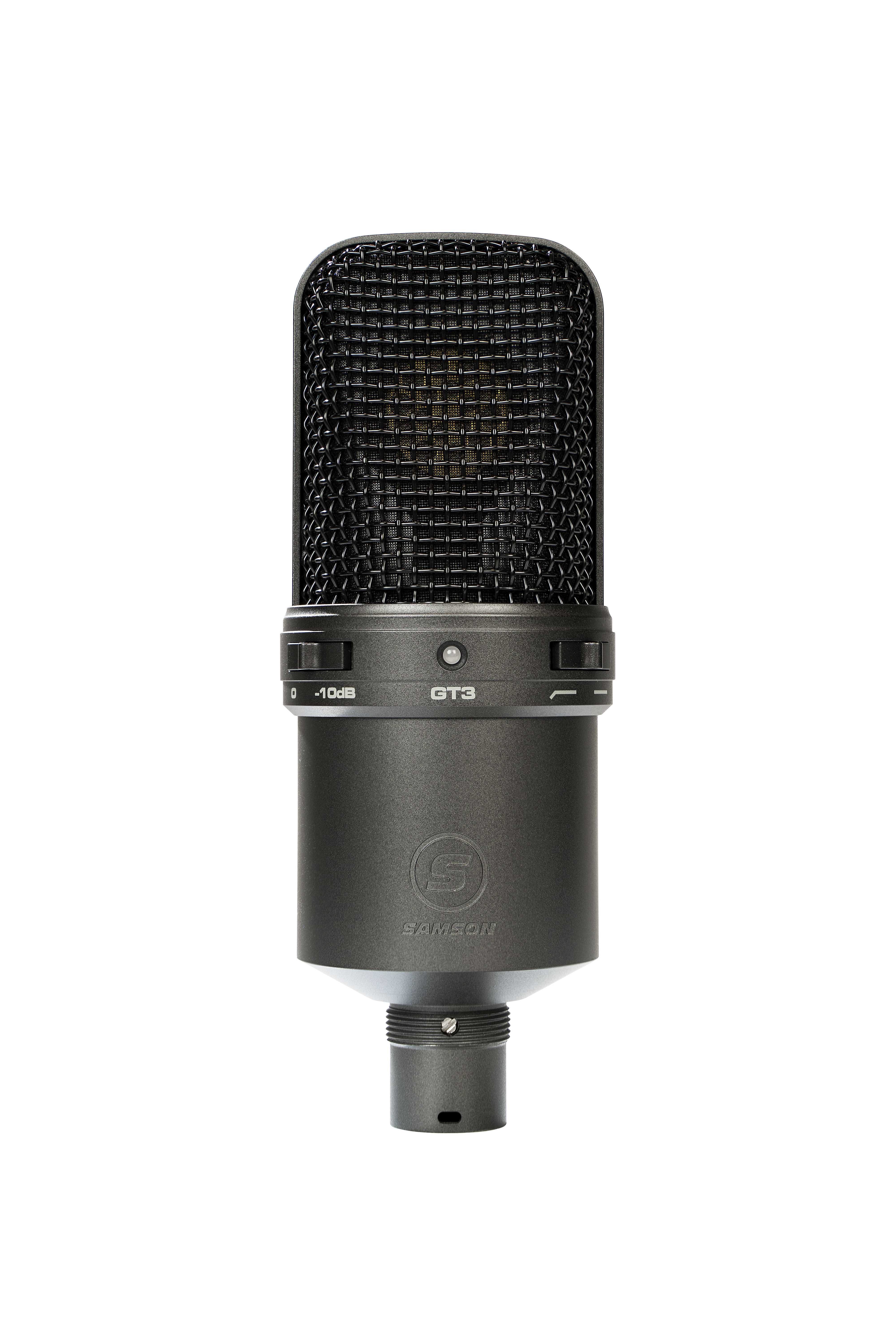 SAMSON GT3 - Микрофон студийный, конденсаторный, кардиоидный, с большой диафрагмой