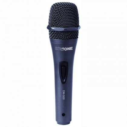 INVOTONE DM500 - Микрофон динамический  кардиоидный 60…16000 Гц, -50 дБ, 600 Ом, выкл. 6 м кабель.
