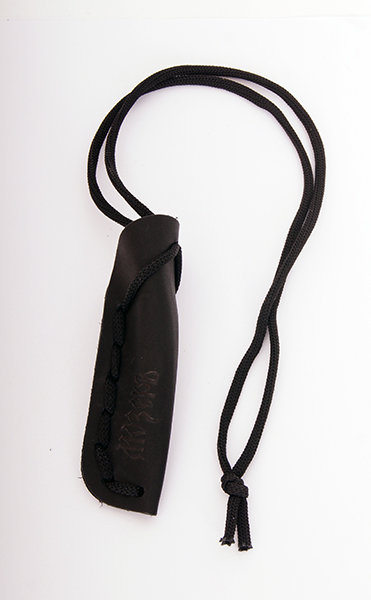 Мозеръ VB-2 Чехол для варганов 70-85мм, кожа, с защитой язычка, тканевый шнурок
