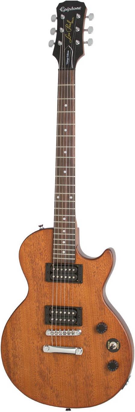 EPIPHONE Les Paul Special VE Walnut Vintage электрогитара, цвет орех