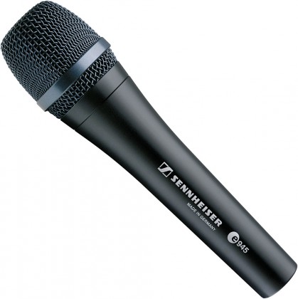Sennheiser E945 - Динамический вокальный микрофон, суперкардиоида, 40 - 18000 Гц, 350 Ом
