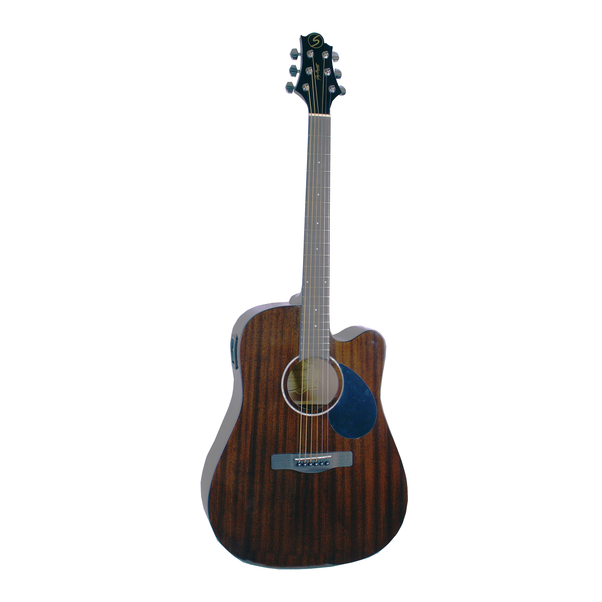 GregBennett D1CE - Эл.акуст.гит., dreadnought cutaway, Nato, актив EQ, анкер, ключ.(Индонезия)