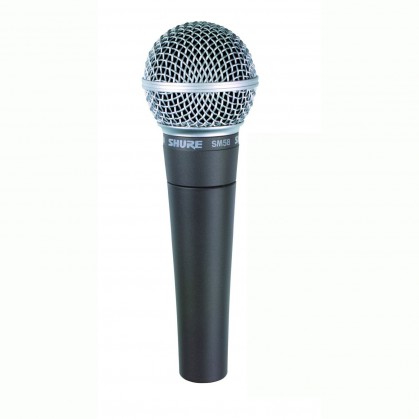 SHURE SM58-LCE - динамический кардиоидный вокальный микрофон