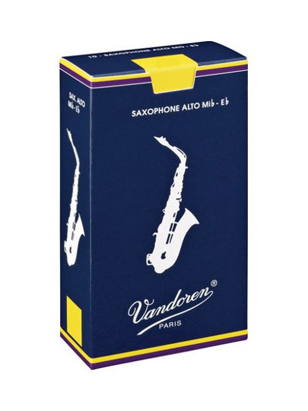 Vandoren SR2125 Трости для саксофона Альт Традиционные №2,5 (10шт)