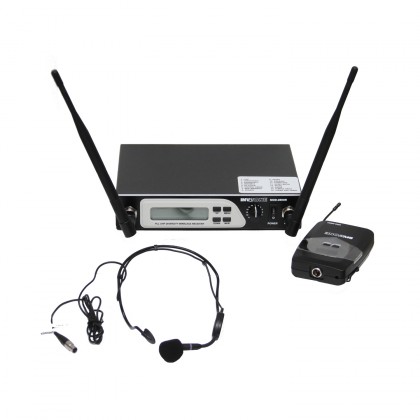 INVOTONE MOD2800HS - двухантенная головная радиосистема с DSP,  UHF 710-726 МГц, с/ш >90дБ