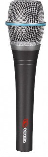 VOLTA DM-b57 Инструментально-вокальный динамический микрофон суперкардиоидный. Металлический ударозащищённый корпус классического дизайна.Частотный диапазон 50-18.000 Гц, сопротивление 600 Ом.  В комплекте кабель  5 м
